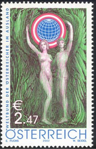 Австрия 2002, Союз Австрийцев. 1 марка